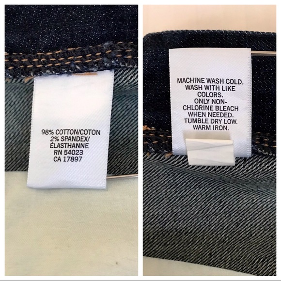 BANANA REPUBLIC🍌Dark Denim Bootcut Jeans ~Size 2S - Picture 7 of 7